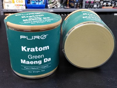Puro - Kratom Powder Tea Green Maeng Da 6oz. For Sale