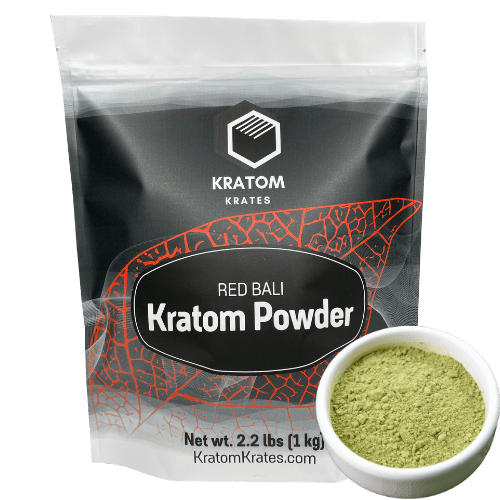 Kratom Krates - Kratom Powder Tea Red Bali For Sale