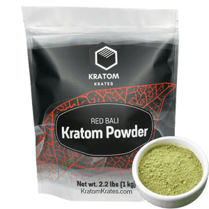 Kratom Krates - Kratom Powder Tea Red Bali For Sale