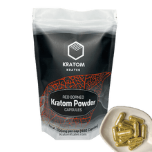 Load image into Gallery viewer, Kratom Krates - Capsule Red Borneo