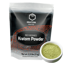 Load image into Gallery viewer, Kratom Krates - Kratom Powder Tea Red Borneo For Sale