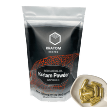Load image into Gallery viewer, Kratom Krates - Capsule Red Maeng Da