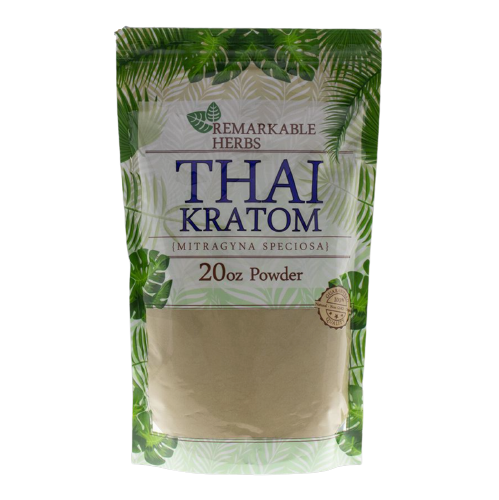 Remarkable Herbs - Kratom Powder Tea Green Vein Thai 