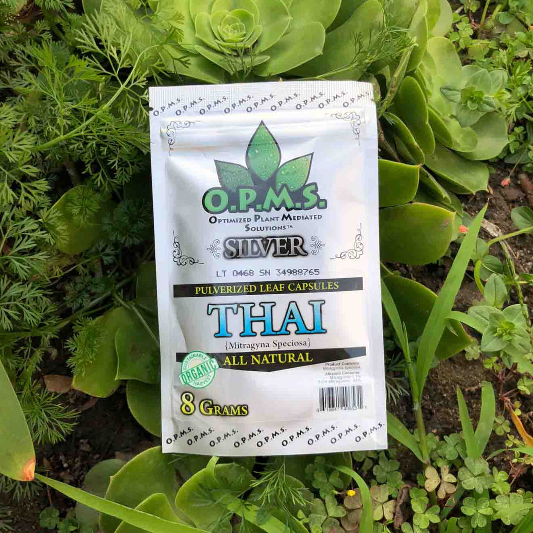 OPMS - Silver Thai Kratom Organic 30 Grams