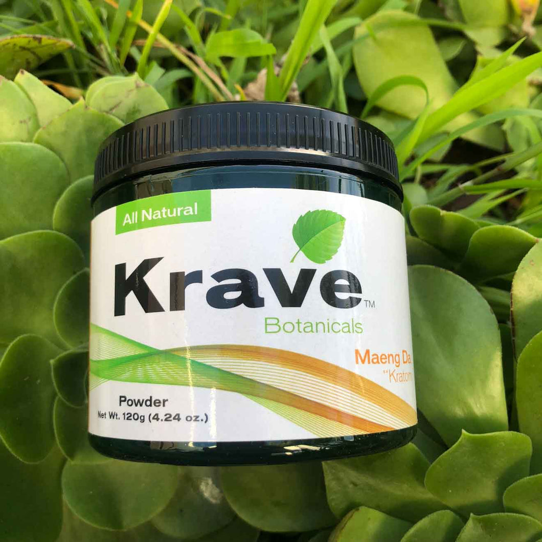 Krave Botanicals - Kratom Powder Tea Maeng Da 120gm For Sale