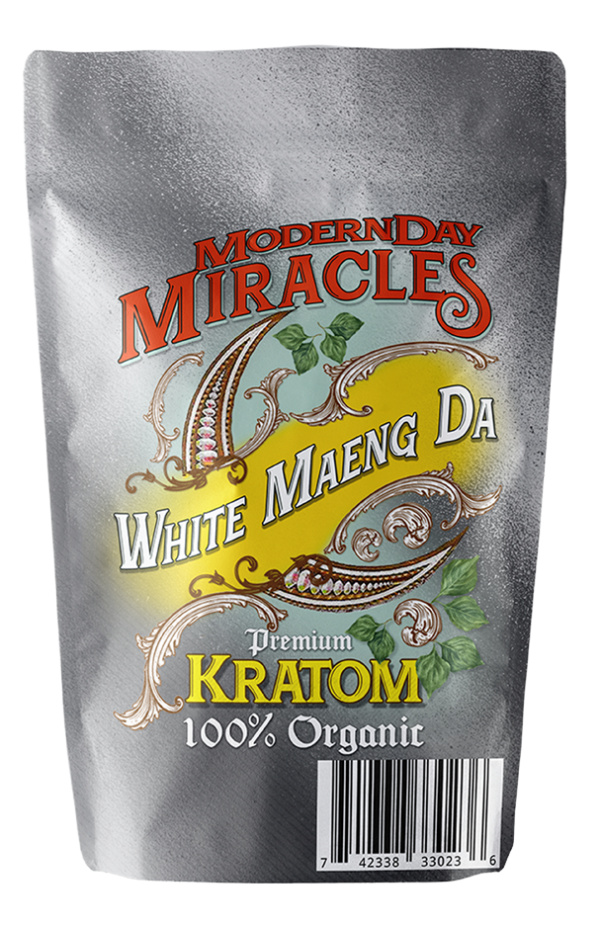 Modern Day Miracles - Kratom Powder Tea White Maeng Da For Sale