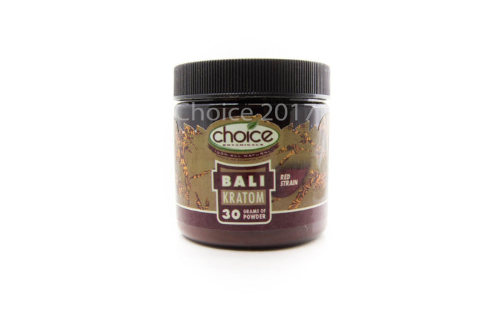 Choice Botanicals - Kratom Powder Tea Bali 30gm For Sale