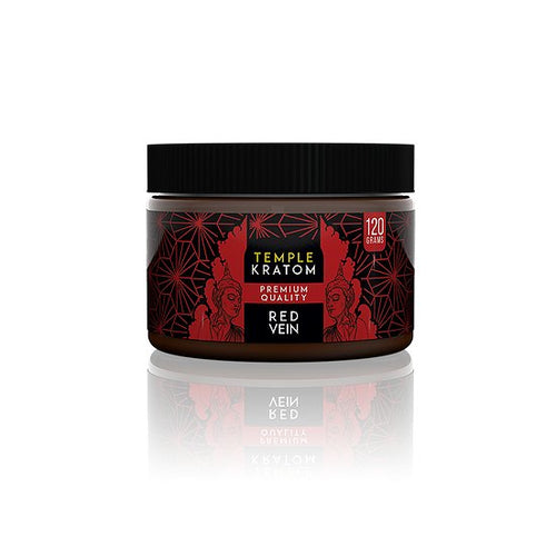 Temple Kratom - Kratom Powder Tea Red Vein 120gm For Sale