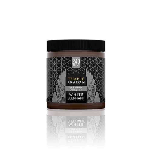 Temple Kratom - Kratom Powder Tea White Elephant 240gm For Sale