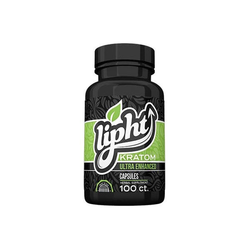 Lipht- Kratom Capsule Ultra Enhanced 100ct