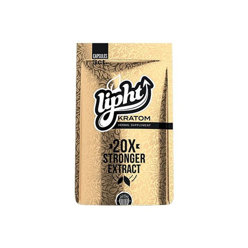 Lipht- Kratom Capsule Gold Extract 3ct