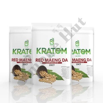 Njoy Kratom - Capsule Red Maeng Da