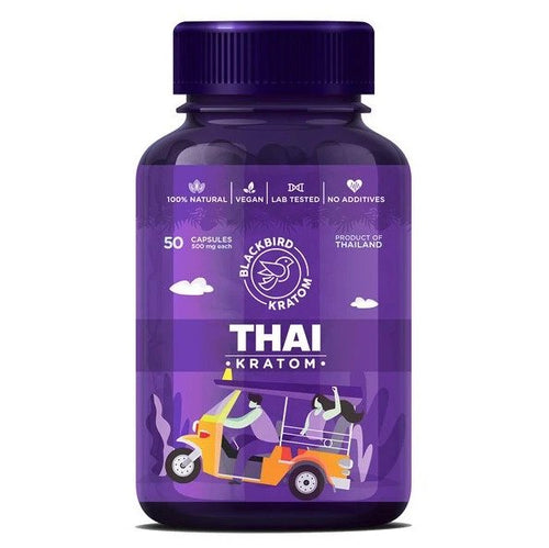 Blackbird - Kratom Capsule Thai 