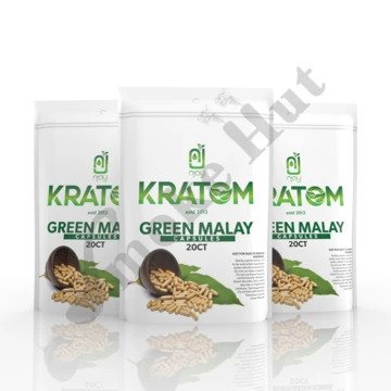 Njoy Kratom - Capsule Green Malay 20ct