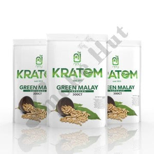 Njoy Kratom - Capsule Green Malay 300ct