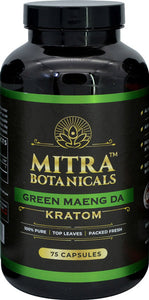 Mitra Botanicals - Kratom Capsule Green Maeng Da For Sale