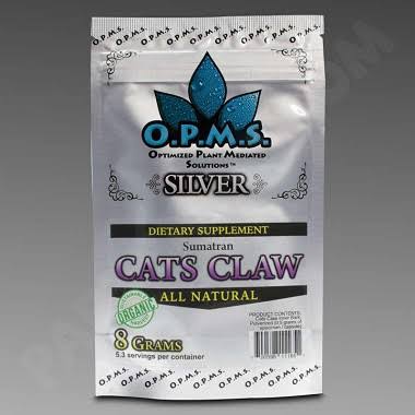 OPMS - Kratom Capsule Sumatran Cats Claw Silver 8gm 16 Caps