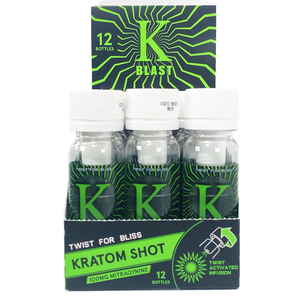K Shot - Kratom Liquid Extract Shot K Blast Mitragynine 100MG For Sale