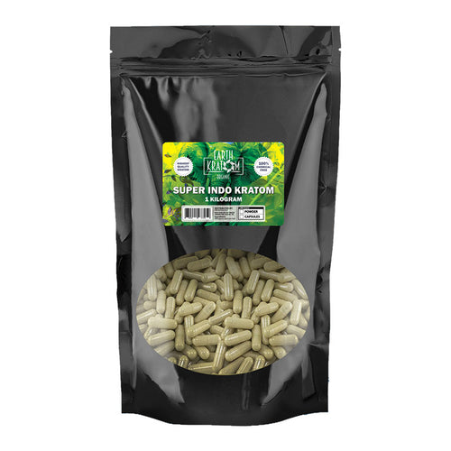 Earth Kratom - Capsule Super Indo 1kg
