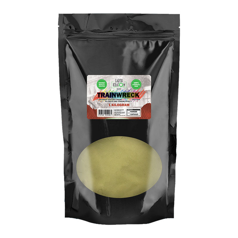 Earth - Kratom Powder Tea Trainwreck 1kg For Sale