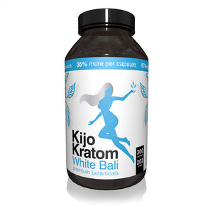 Kijo Kratom - Kratom Capsule White Bali 300ct For Sale 