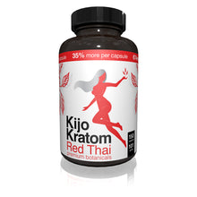 Load image into Gallery viewer, Kijo Kratom - Kratom Capsule Red Thai 150ct For Sale