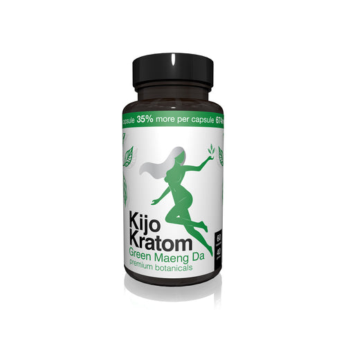 Kijo Kratom - Kratom Capsule Green Maeng Da 60ct For Sale
