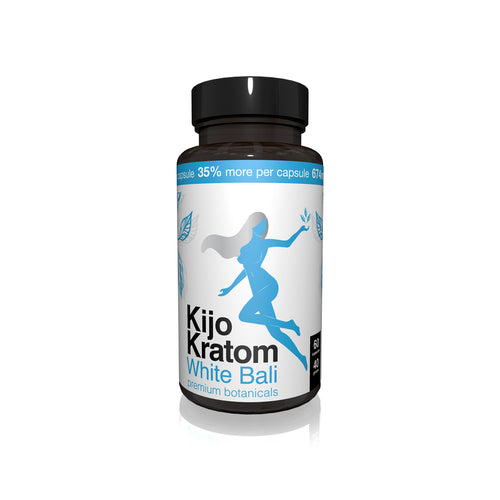  Kijo Kratom - Kratom Capsule White Bali 60ct For Sale
