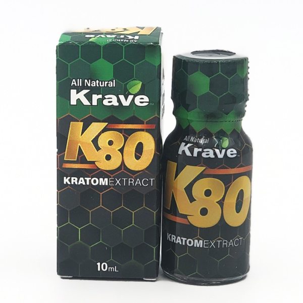 Krave Kratom - Liquid Extract K80 Shot 10ml For Sale