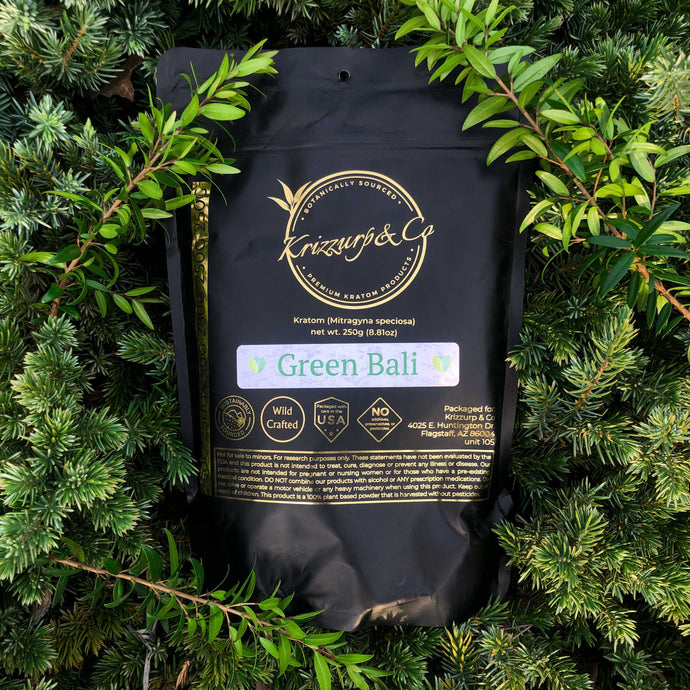 Krizzurp & Co - Kratom Powder Tea Green Bali For Sale