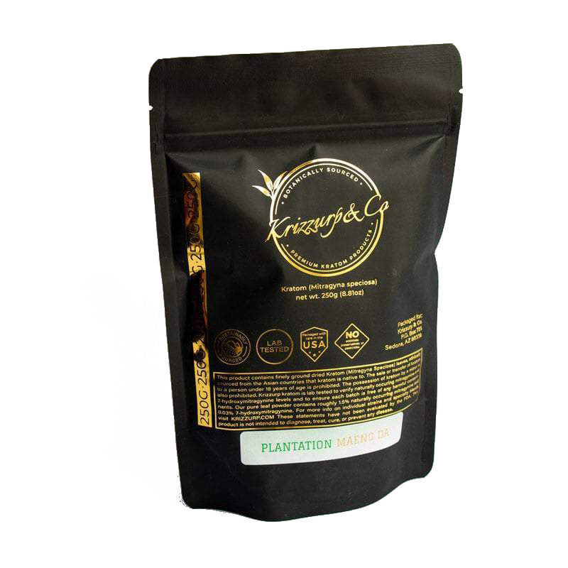 Krizzurp & Co - Kratom Powder Tea Plantation Maeng Da 15 grams (KRATOM SAMPLES)