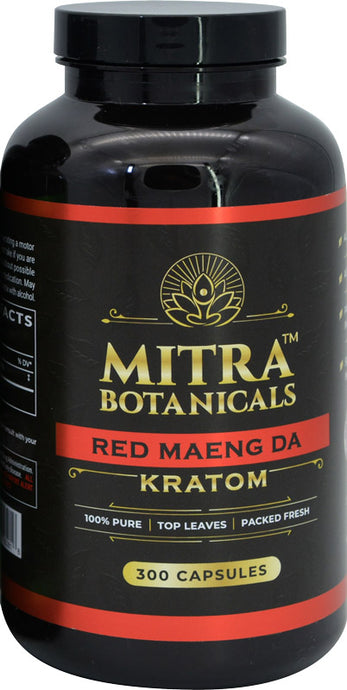 Mitra Botanicals - Kratom Capsule Red Maeng Da For Sale