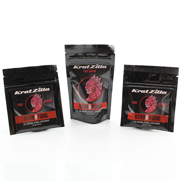 Krat Zilla - Kratom Powder Tea Red Vein For Sale