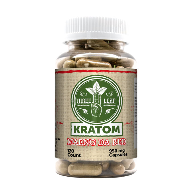 Three Leaf Kratom - Kratom Capsule Maeng Da For Sale