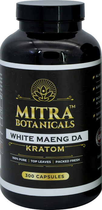 Mitra Botanicals - Kratom Capsule White Maeng Da For Sale