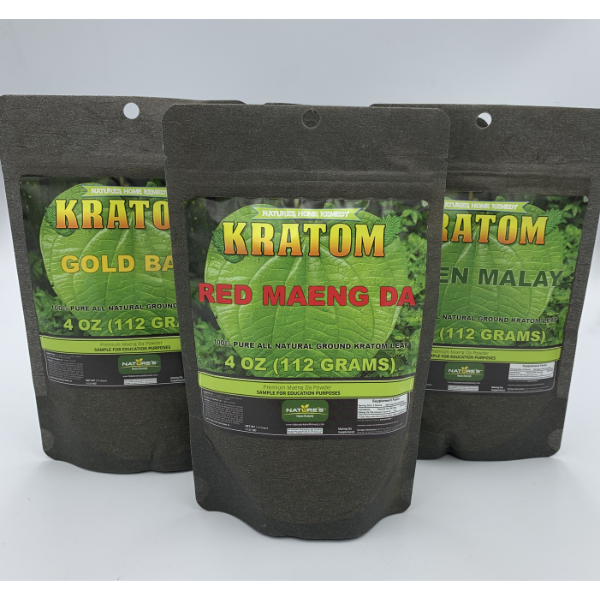 Natures Home Remedy - Kratom Powder 4oz (112 Grams) For Sale